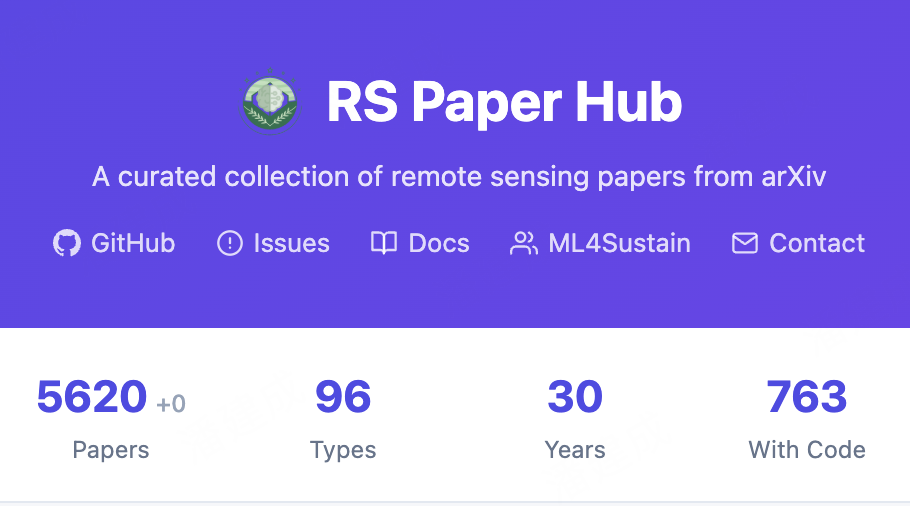 RS-Paper-Hub for Remote Sensing Community